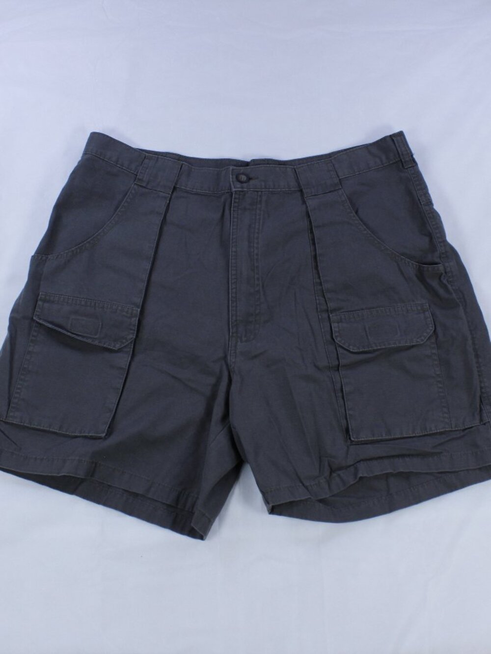 Woolrich Men's Cargo Shorts - Charcoal Gray - Size 36 - Outdoor / Gorpcore Style